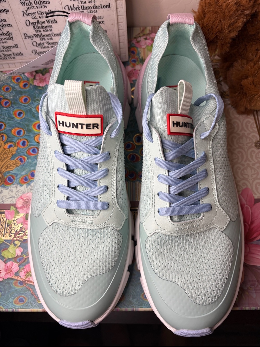 Hunter Pastel Chunky Sneakers Women’s 9.5 NWT